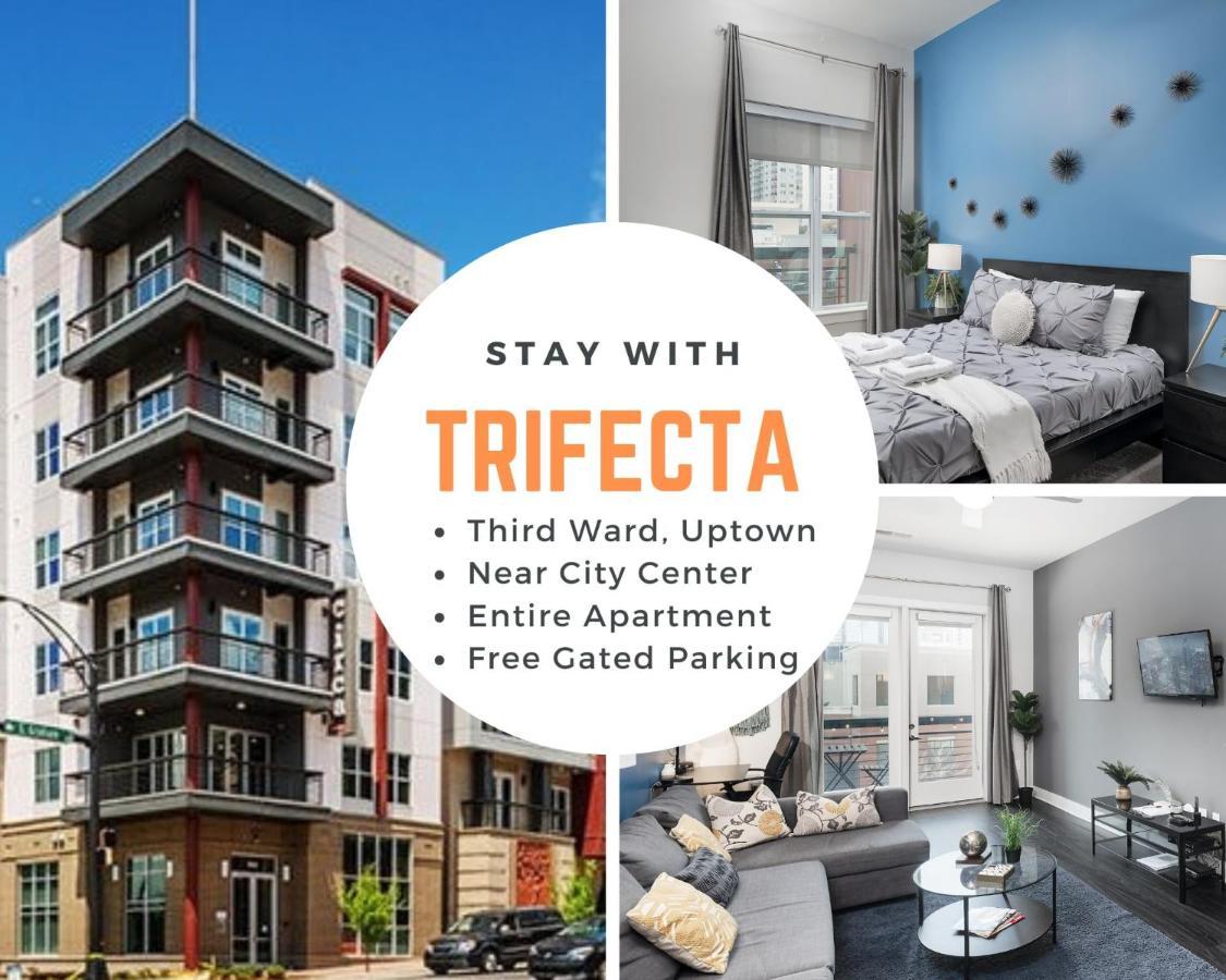 Trifecta Luxury Serviced Apartment In Uptown Clt 夏洛特 外观 照片